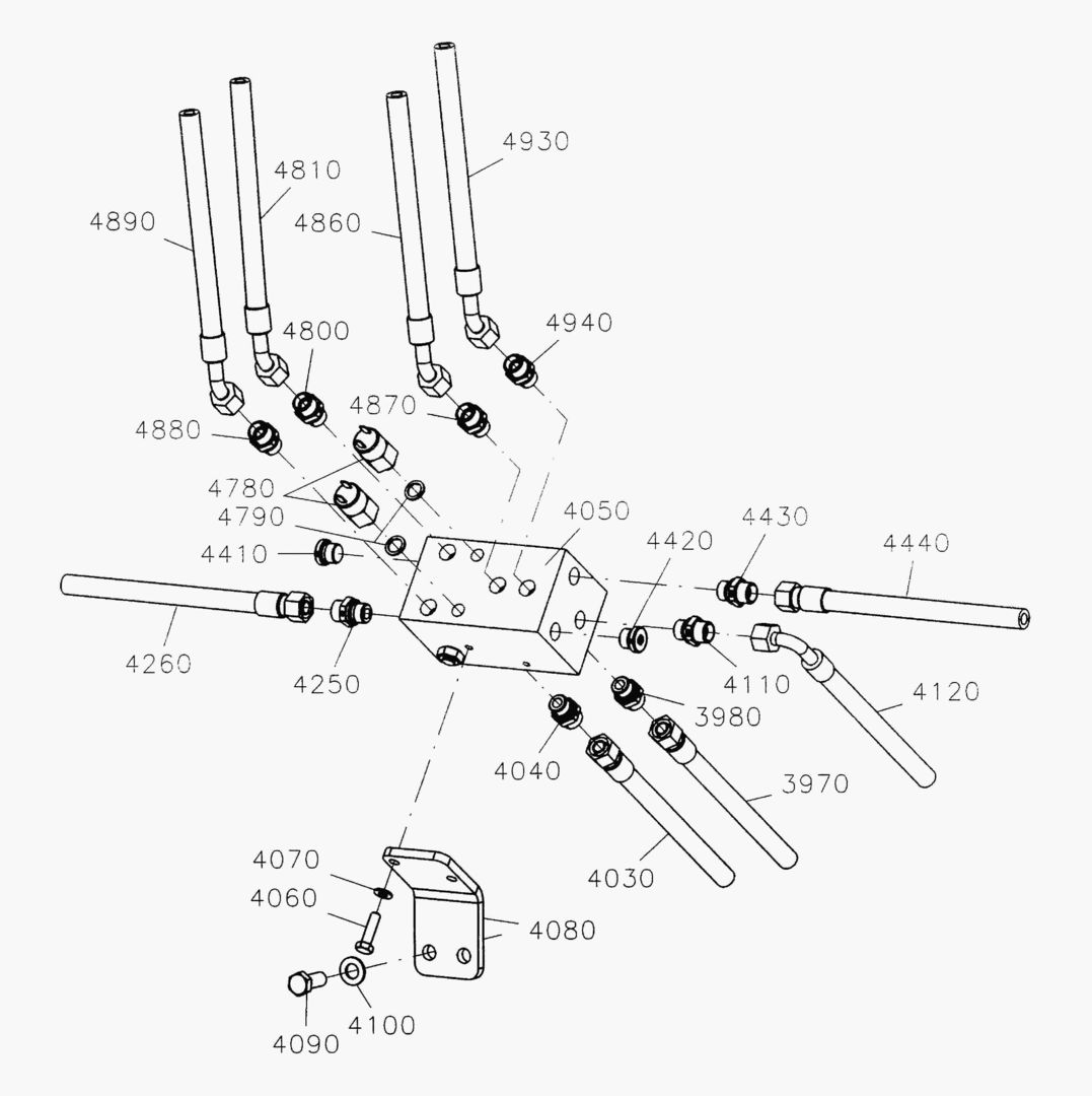 G190-56 ACCUMULATOR CONNECTOR BLOCK