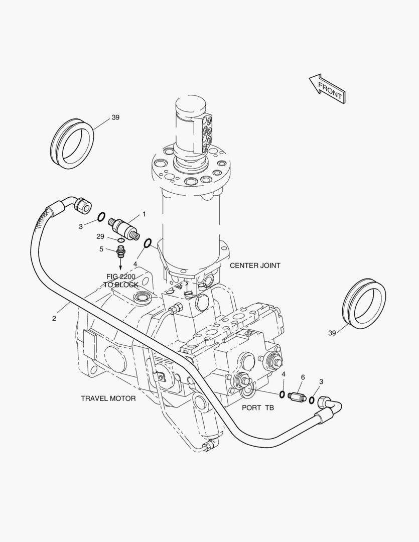 Спецтехника 2240 PROPELLING PIPING(4)-MOTOR MAKE UP [1001~1041] - главное фото