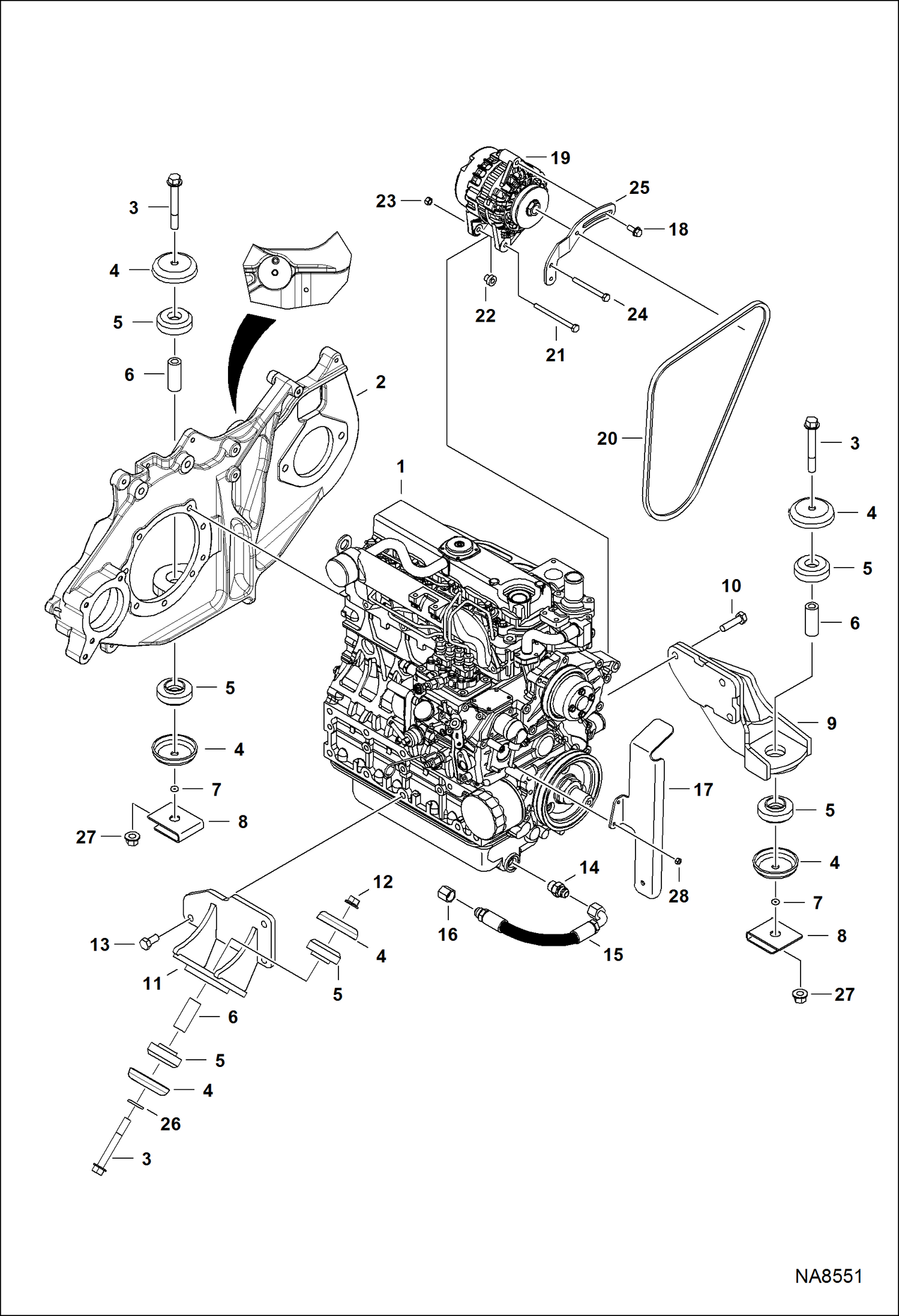 ДВИГАТЕЛЬ, ЕГО ЧАСТИ