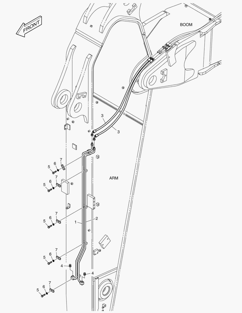 ГИДРОСИСТЕМА РУКОЯТИ - БЫСТРАЯ ПОСАДКА