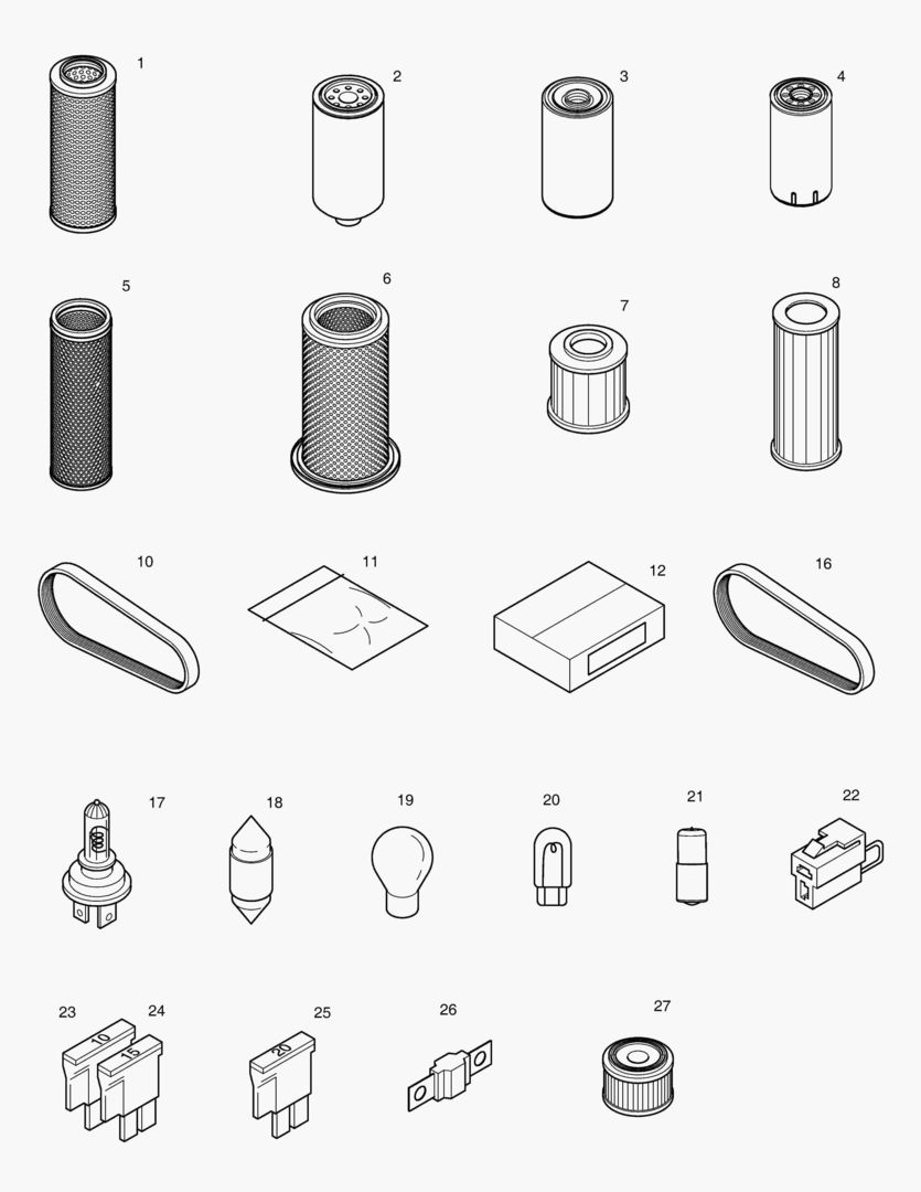 5120 SPARE PARTS - TROPICAL [5001~5060]