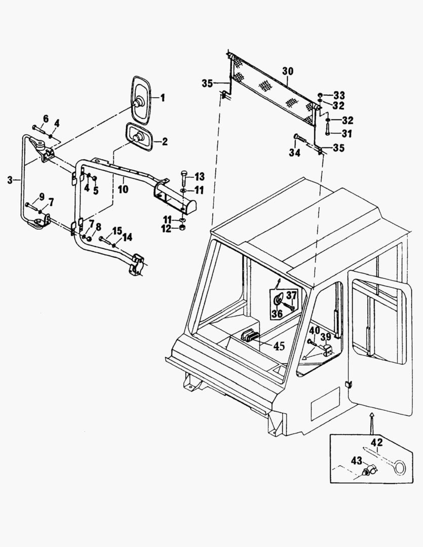 G075-13 EQUIPMENT; CAB