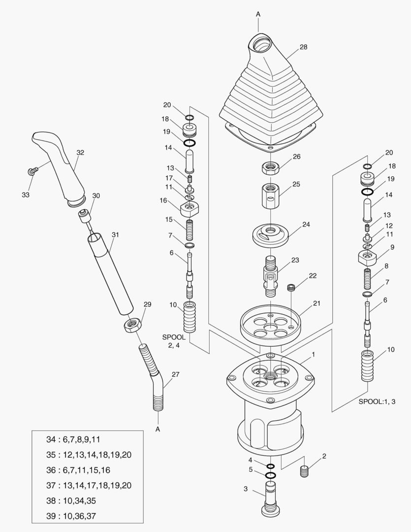 Спецтехника 4161 REMOTE CONTROL VALVE(1) [1023~]