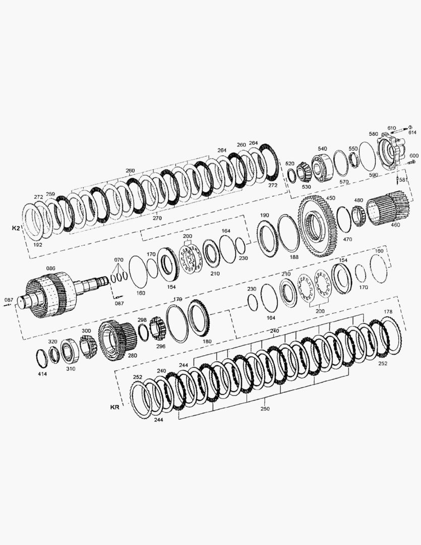Спецтехника G070-46 COUPLING KR + K2 [710262~] - главное фото