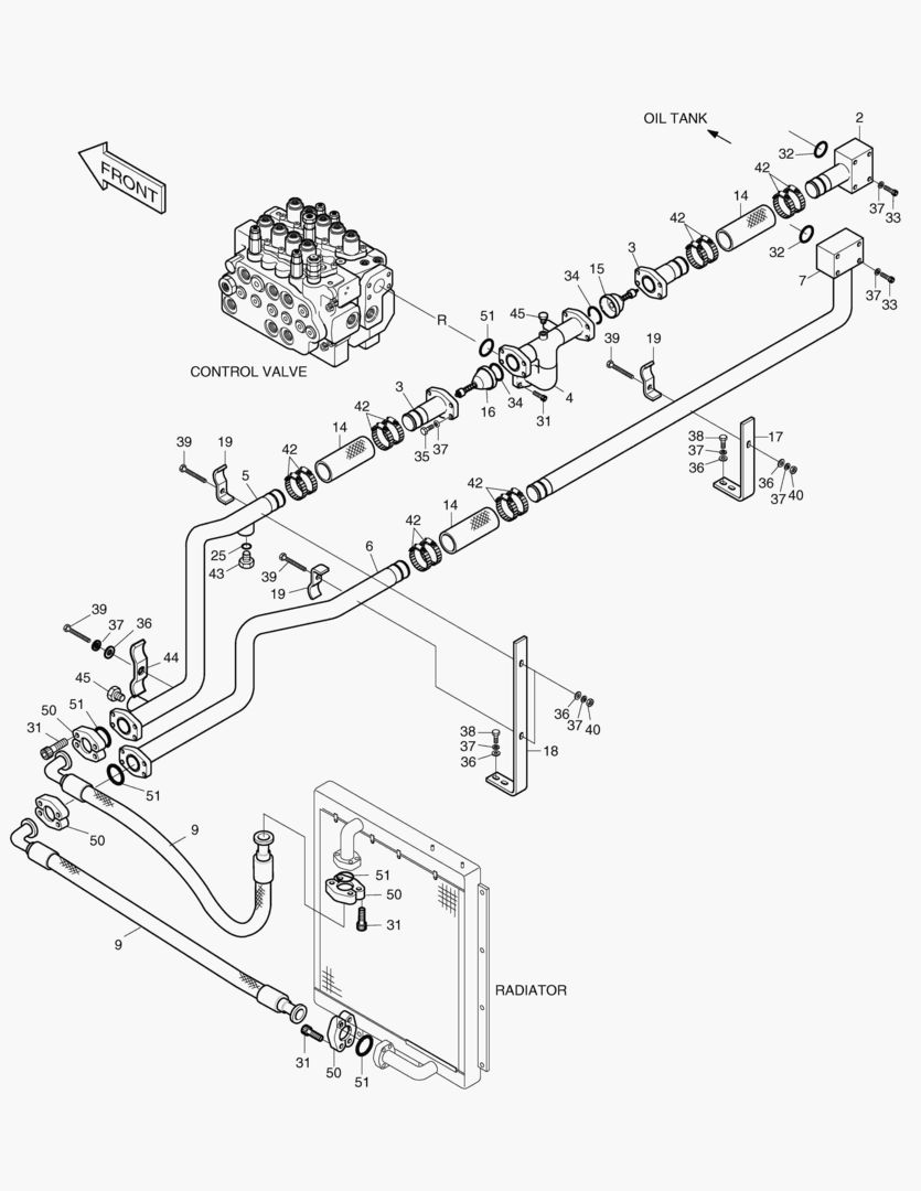 ТУБОПРОВОД МАСЛЯНОГО РАДИАТОРА(1)