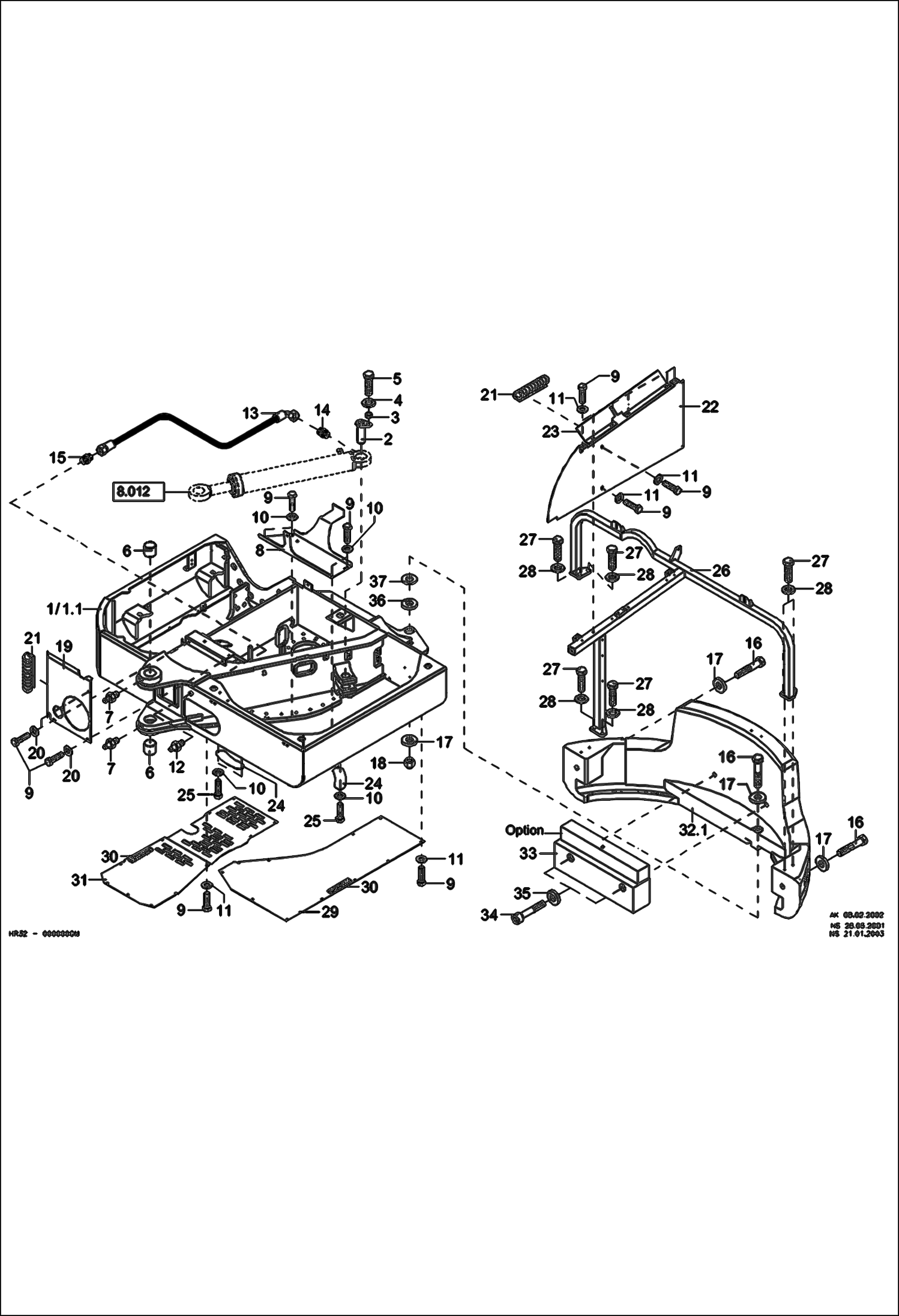ВЕРХНЯЯ РАМА