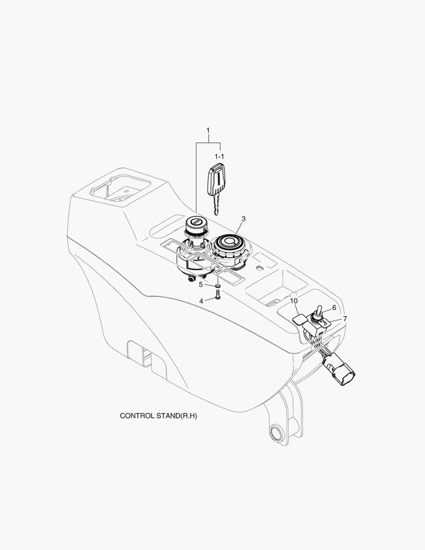 ЭЛЕКТРИЧЕСКИЕ ЗАПЧАСТИ - ПУЛЬТ УПРАВЛЕНИЯ