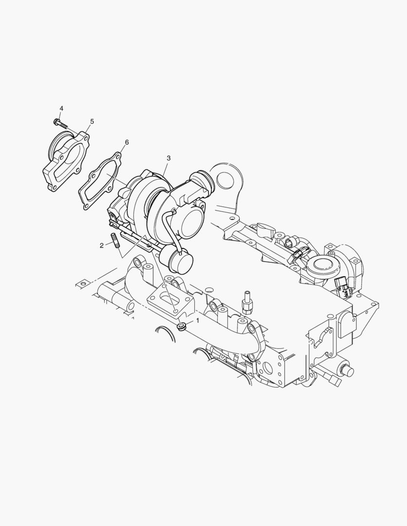МОНТАЖ ТУРБОНАГНЕТАТЕЛЯ