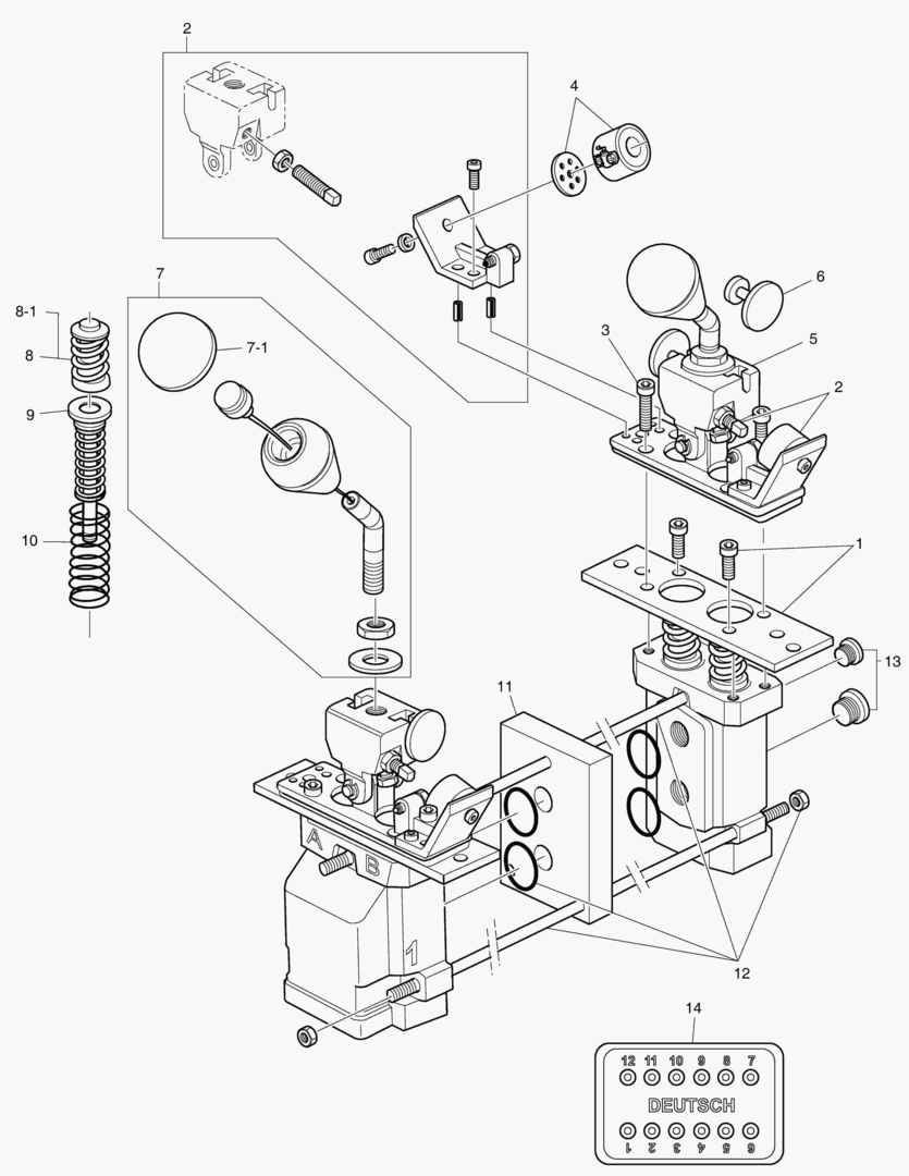 3550 REMOCON VALVE-2 SP+ 2 LEVER