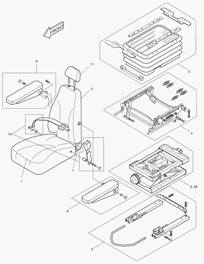 1425 SEAT-EXCEPT EUROPE & U.S.A [1001~1030]