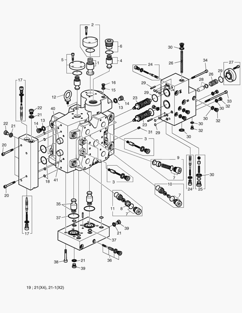 Спецтехника 3510 CONTROL VALVE - главное фото
