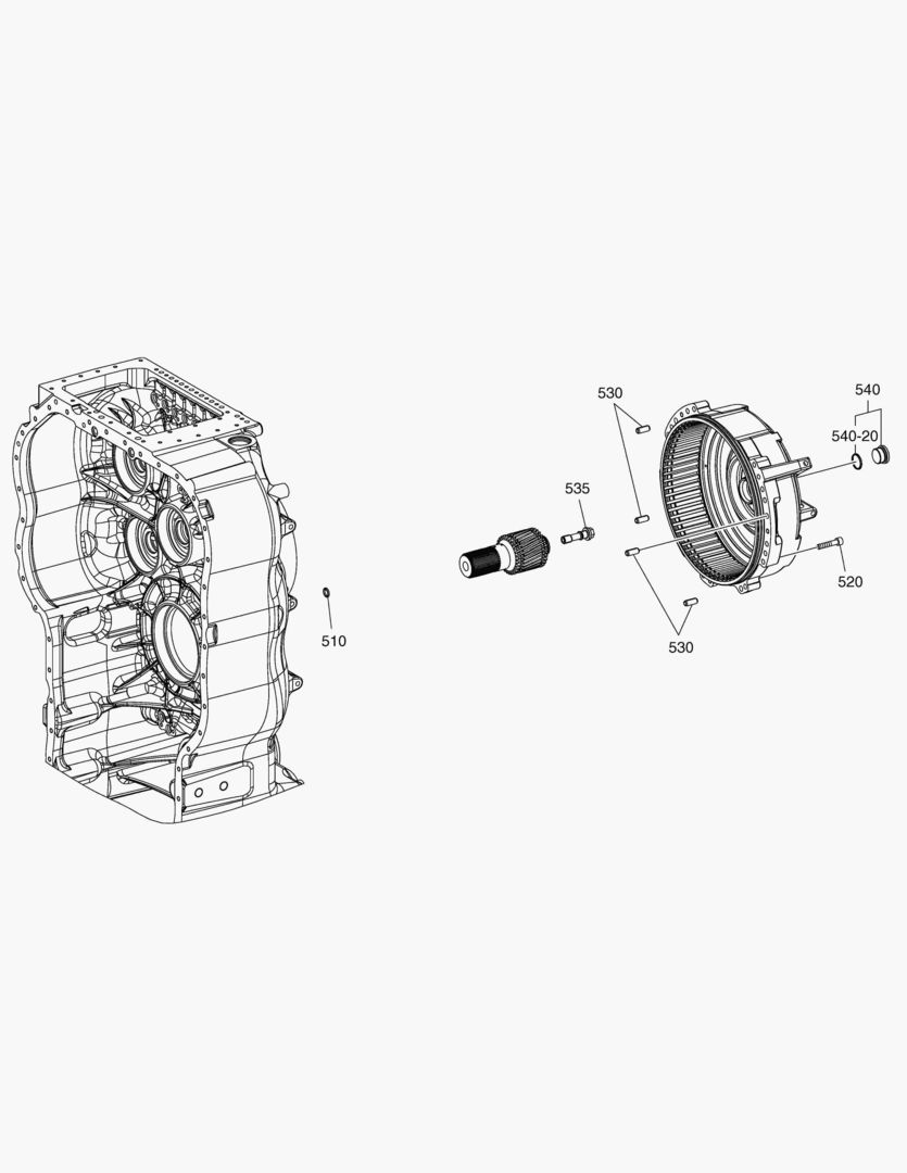 G070-250 PLANETARY GEAR - ATTACHMENT