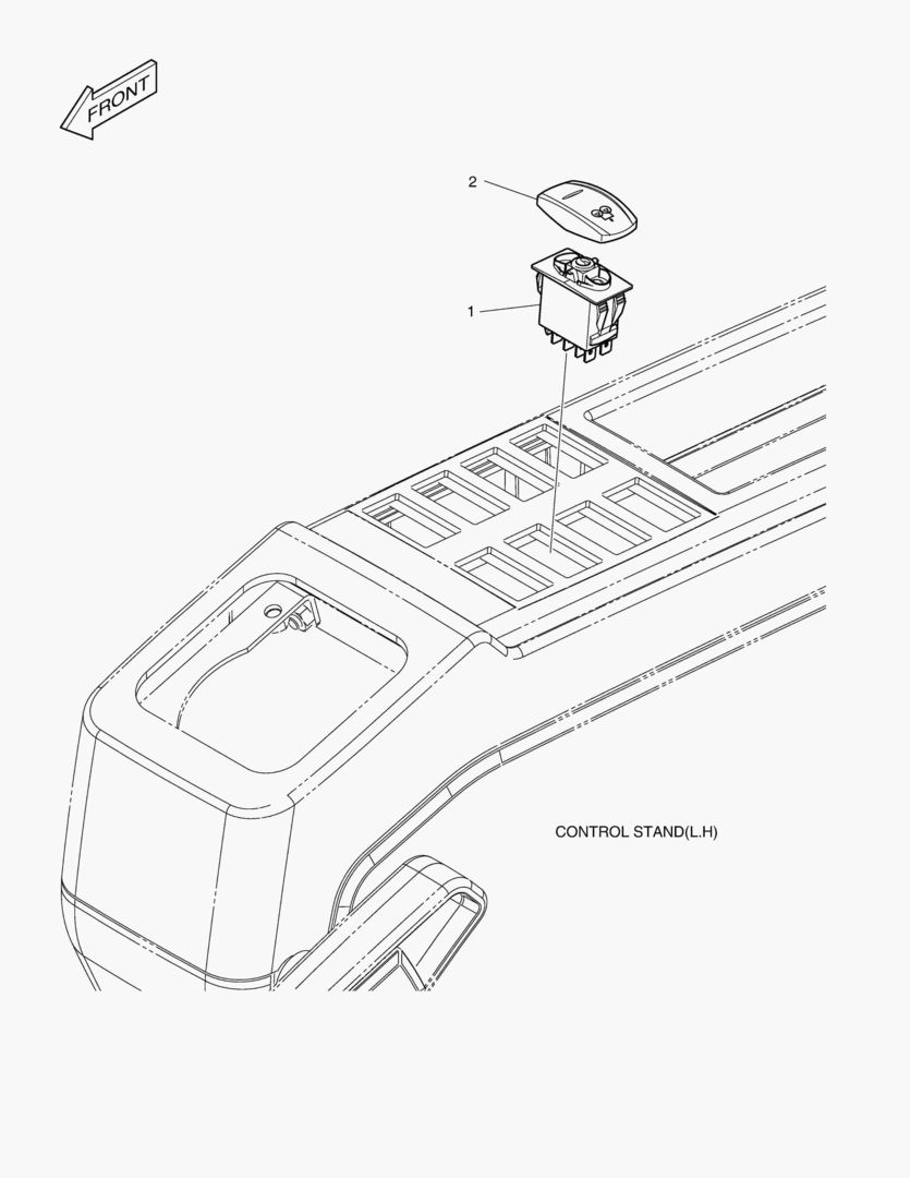 ВКЛЮЧАТЕЛЬ - 2 НАСОСА(СИСТЕМА ЗАЩИТЫ ПРИ ОПРОКИДЫВАНИИ)