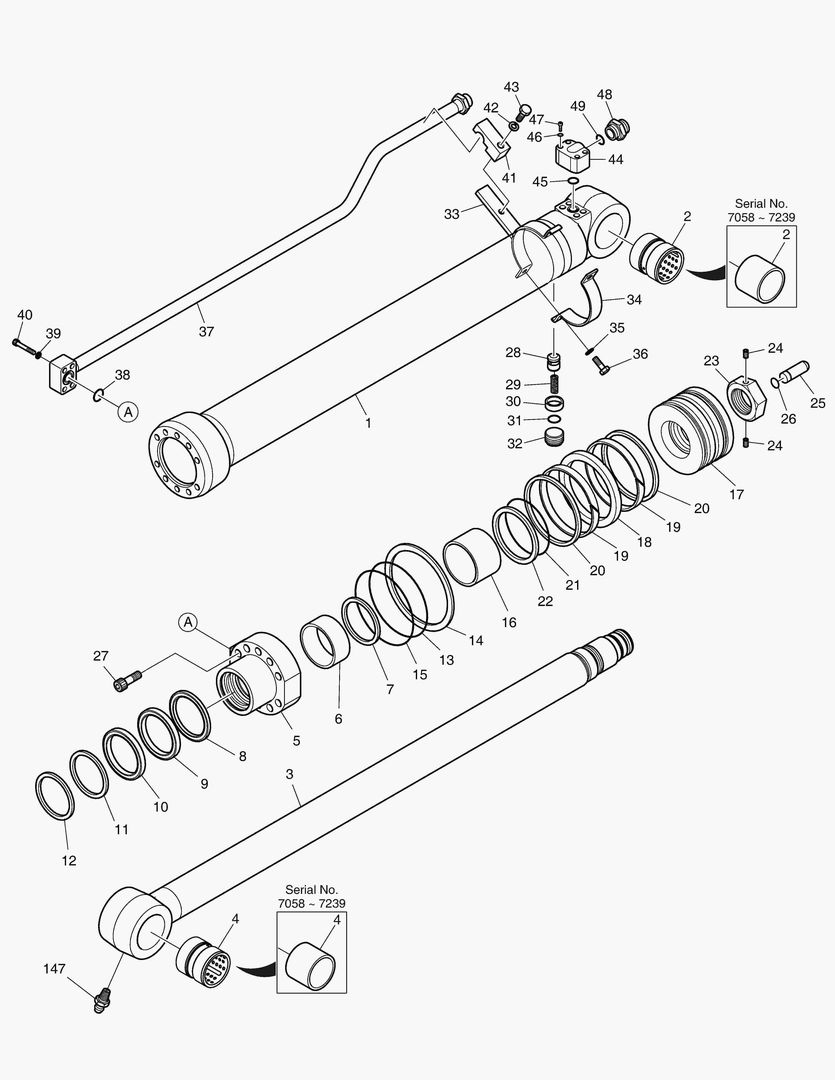 Спецтехника 4241 ARM CYLINDER [7058~] - главное фото