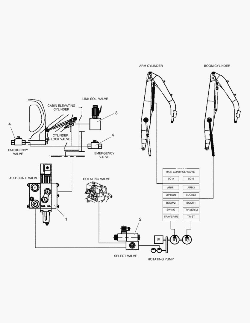 1130 HYDRAULIC PARTS