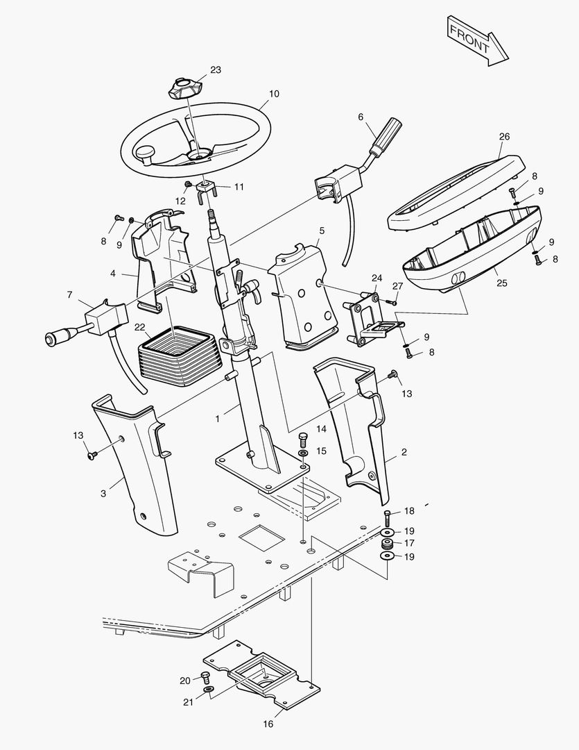 РУЛЕВОЕ УПРАВЛЕНИЕ В СБОРЕ