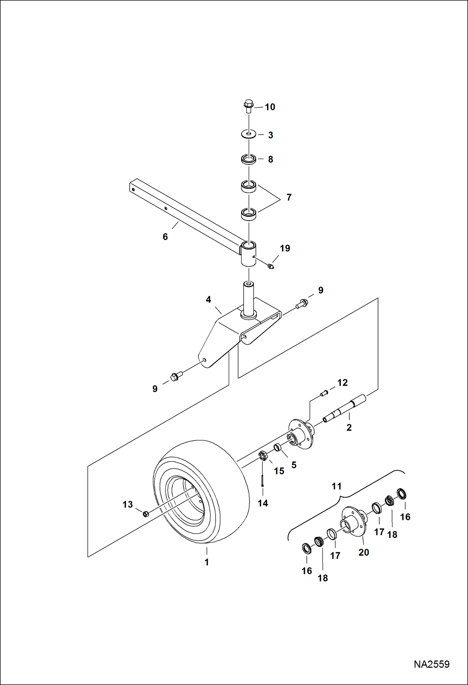 ПОЧВЕННЫЙ АЭРАТОР (ШИНА И КОЛЕСА В СБОРЕ) (3SC60H AH8P) (3SC60M AJKZ) (3SC72H AH8L) (3SC72M AJL4)