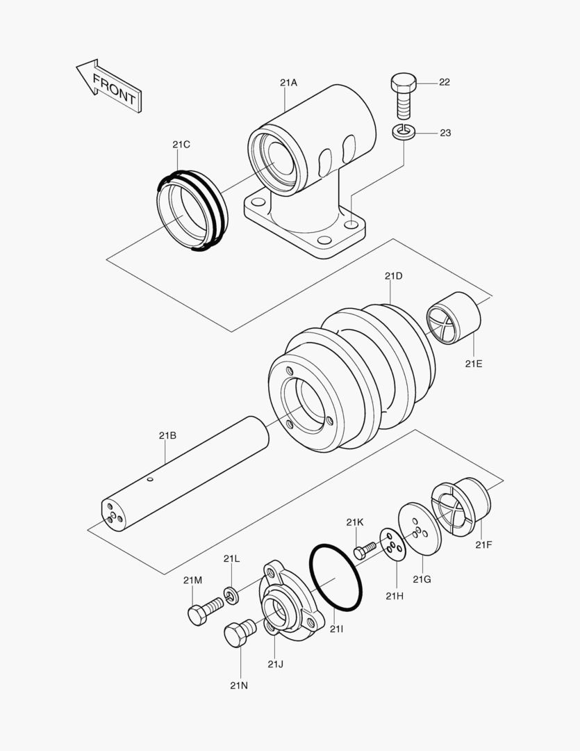ВЕРХНИЙ ПОДШИПНИК