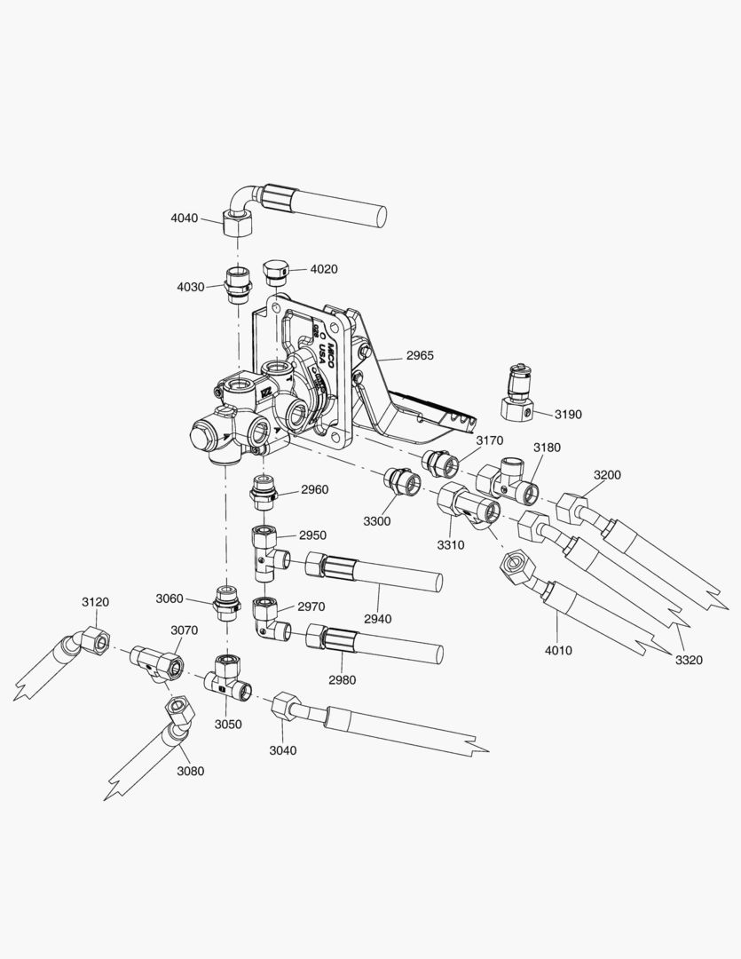 КЛАПАН ПЕДАЛЬНОГО ТОРМОЗА