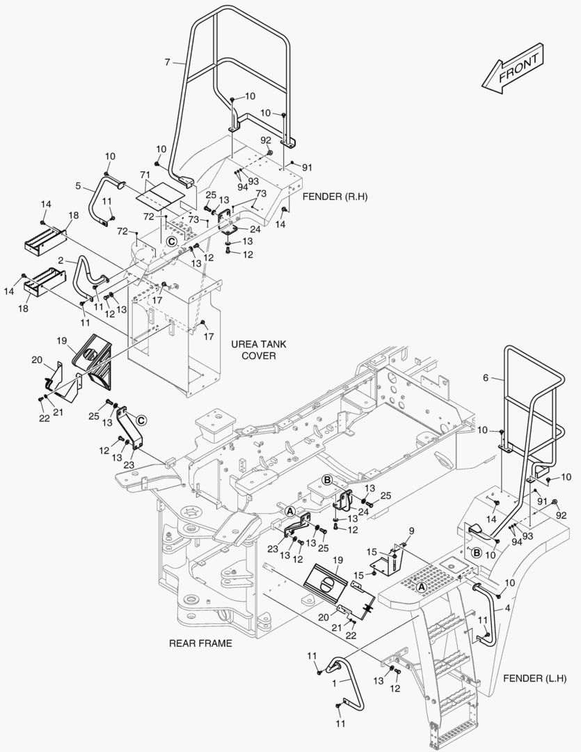 1620 FENDER & LADDER