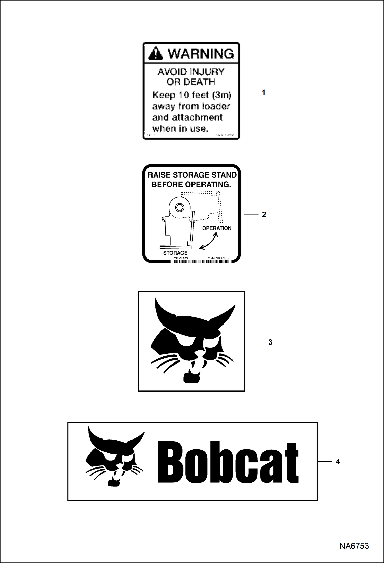 ОТВАЛ СНЕГООЧИСТИТЕЛЯ (ПРЕДУПРЕЖДАЮЩИЕ ТАБЛИЧКИ) (БЕЗ ТЕКСТА) (69-- AZGJ)