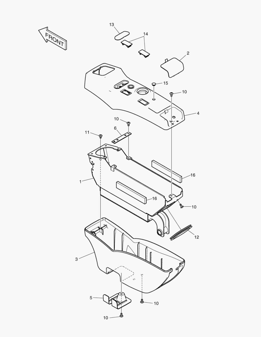 ПУЛЬТ УПРАВЛЕНИЯ - ПРАВОСТОРОННИЙ