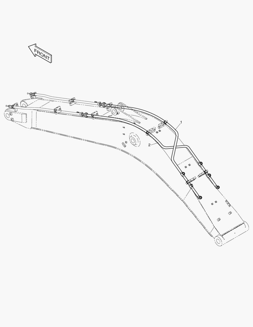 6450 BOOM PIPING-ONE & TWO WAY-KOREA