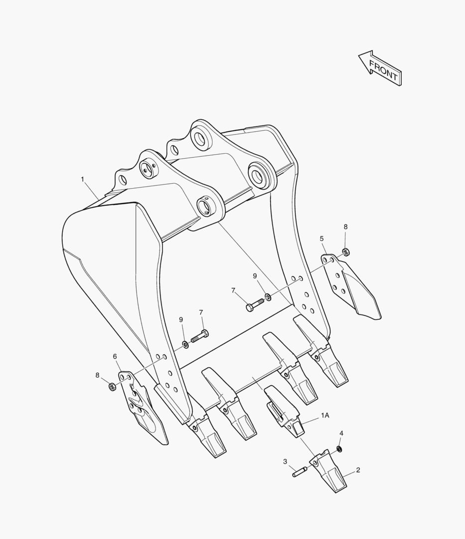 6240 BUCKET ASS`Y - 0.92mВі