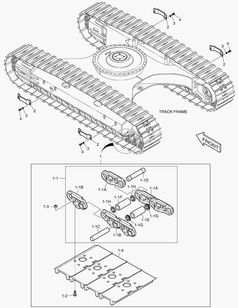БАШМАК ГУСЕНИЦЫ-600G(ДВОЙНОЙ ГРУНТОЗАЦЕП)