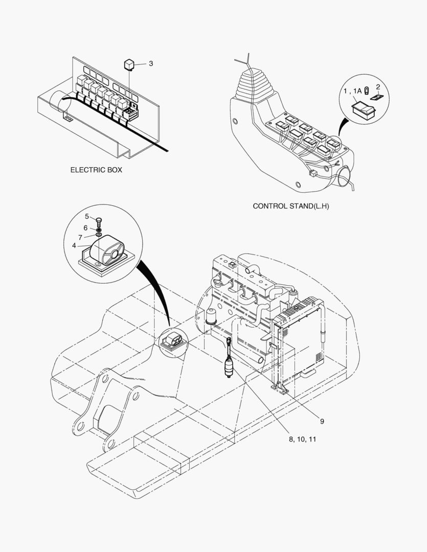 SWING ALARM ASS`Y [1~1143]