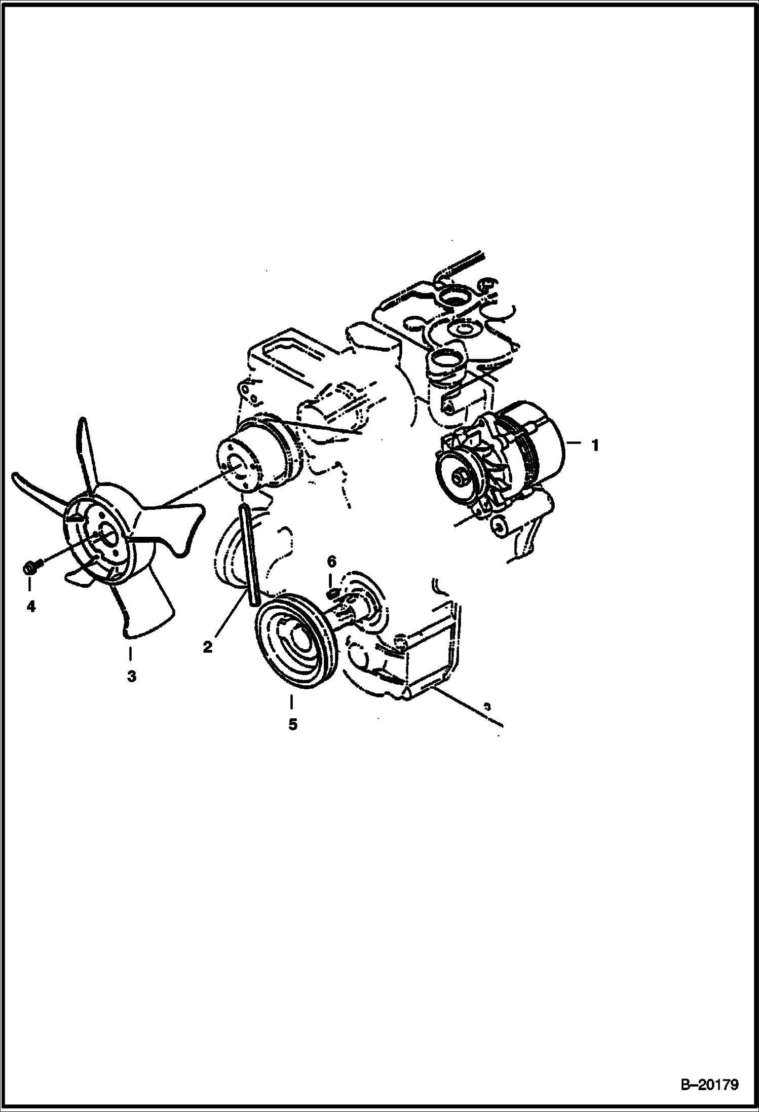 ВЕНТИЛЯТОР И ГЕНЕРАТОР ПЕРЕМЕННОГО ТОКА