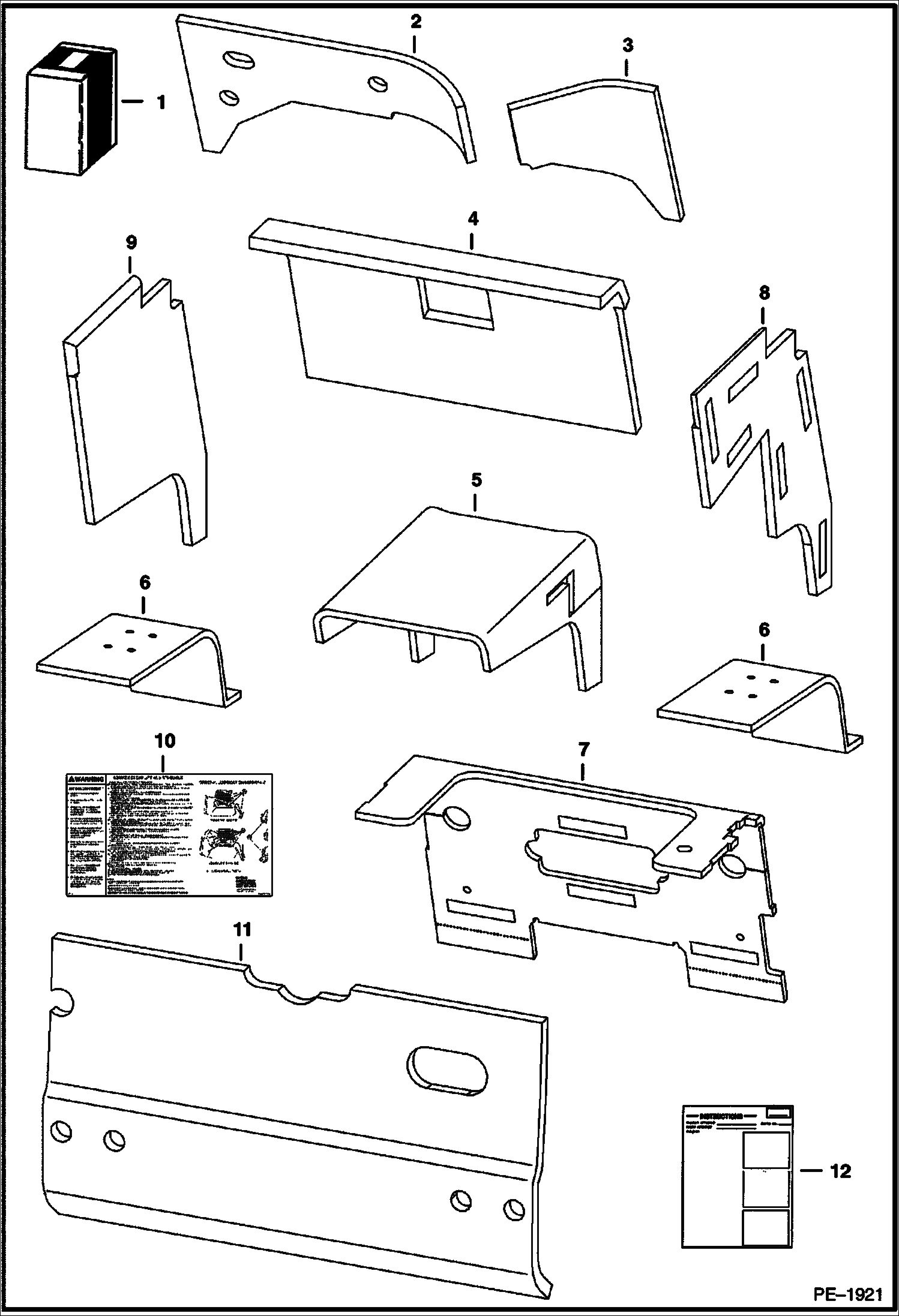 КОМПЛЕКТ ДЕТАЛЕЙ СИСТЕМЫ ШУМОПОДАВЛЕНИЯ (МЕСТНЫЙ) (85 ДБ)