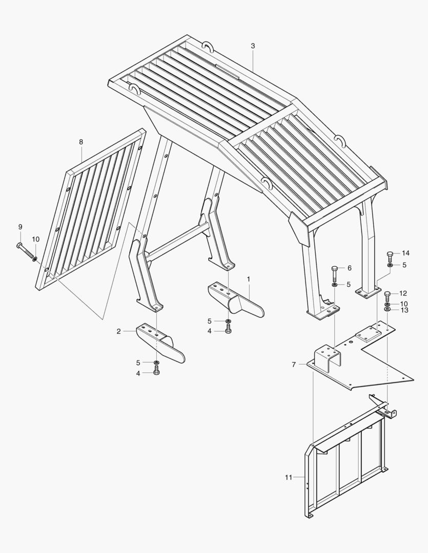 ЗАЩИТНОЕ ОГРАЖДЕНИЕ СИСТЕМА ЗАЩИТЫ ОТ ПАДАЮЩИХ ПРЕДМЕТОВ В СБОРЕ