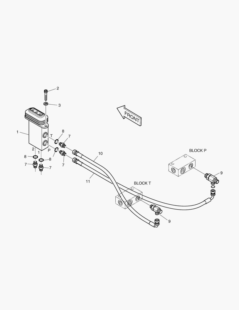 6700 PILOT PIPING-ROTATING & TILTING