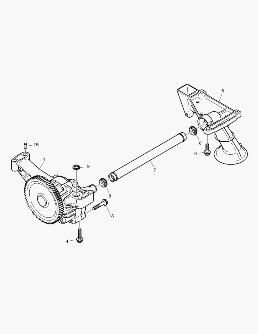 Схема МАСЛЯНЫЙ НАСОС