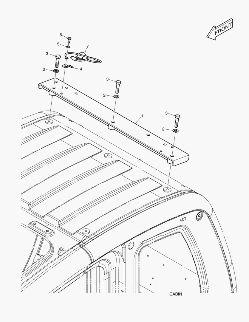 ВРАЩАЮЩИЙСЯ МАЯЧОК (ТЕЛЕСКОПИЧЕСКИЙ ПОГРУЗЧИК) БЕЗ ЛАМПЫ