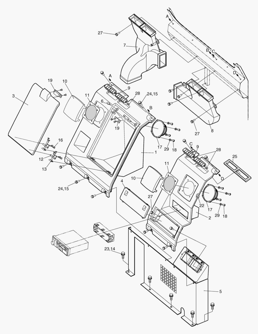 КРЫШКА ОБОГРЕВАТЕЛЯ В СБОРЕ
