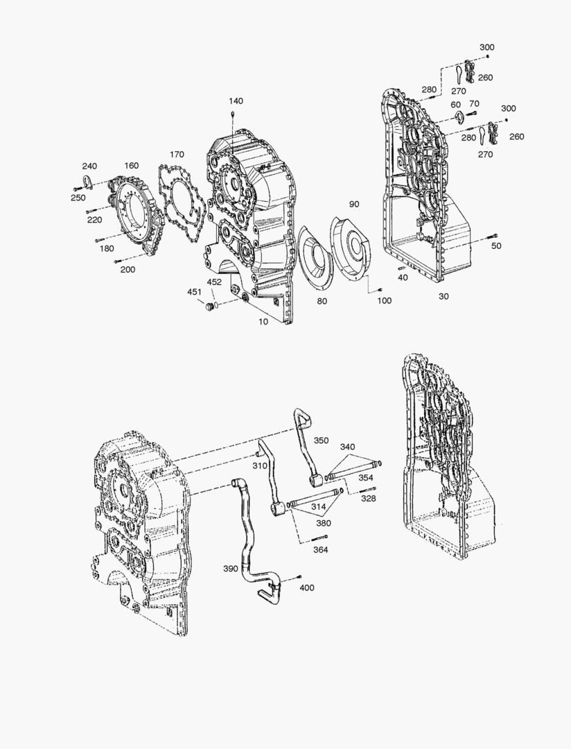 КОРПУС КОРОБКИ ПЕРЕДАЧ