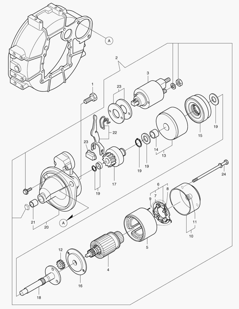 СТАРТЕРНЫЙ МОТОР