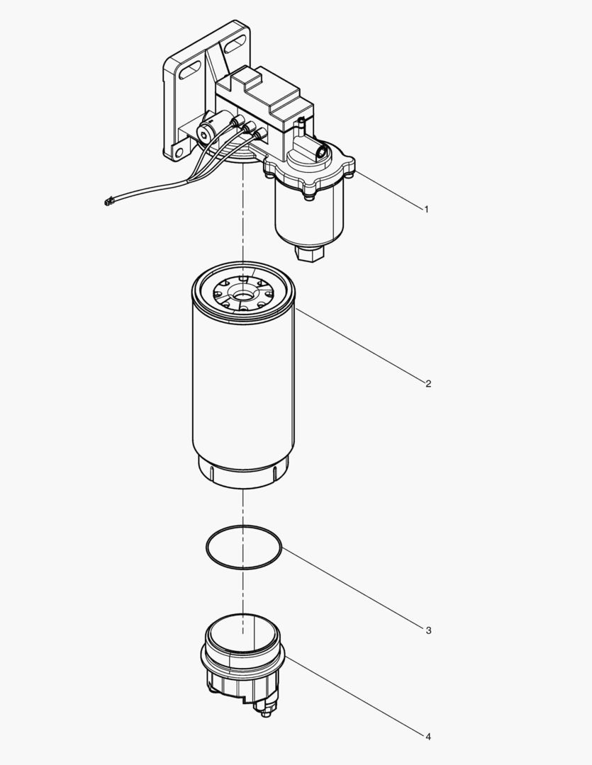 465 FUEL ROUGH FILITER(BRUSHLESS)