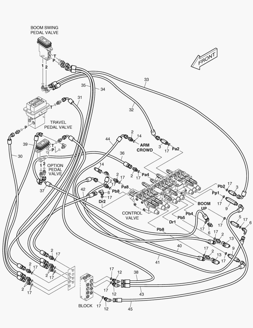 ТРУБОПРОВОД СЕРВОУПРАВЛЕНИЯ (4)