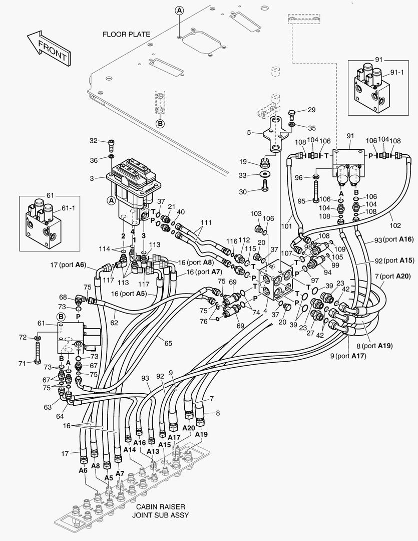 ТРУБОПРОВОД СЕРВОУПРАВЛЕНИЯ(12)
