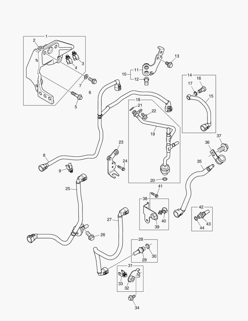 Спецтехника 050 LOW PRESSURE FUEL SYSTEM - главное фото