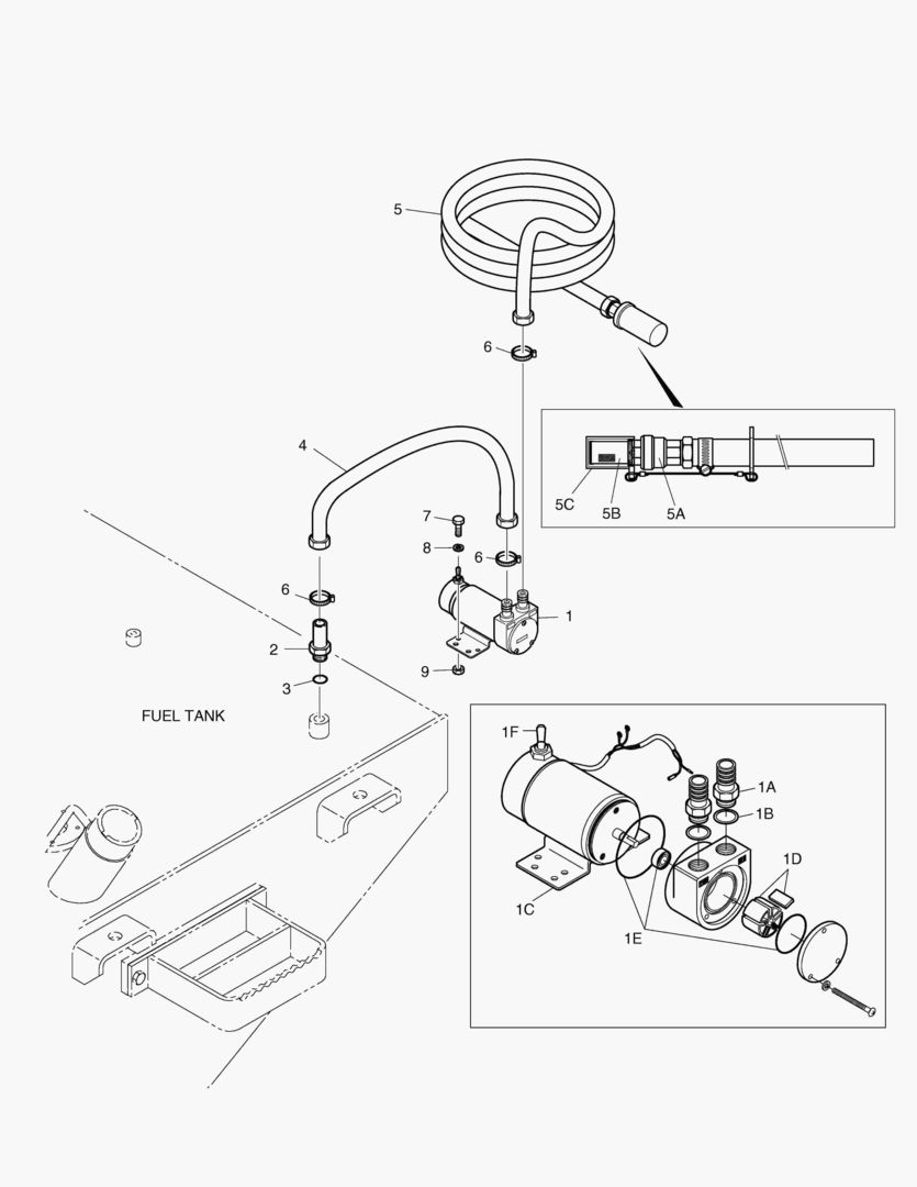 НАСОС ЗАЛИВНОЙ ГОРЛОВИНЫ ТОПЛИВА-ОПЦИЯ