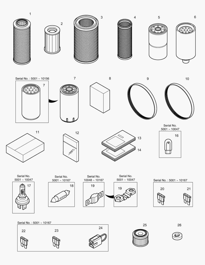 Спецтехника 5110 SPARE PARTS