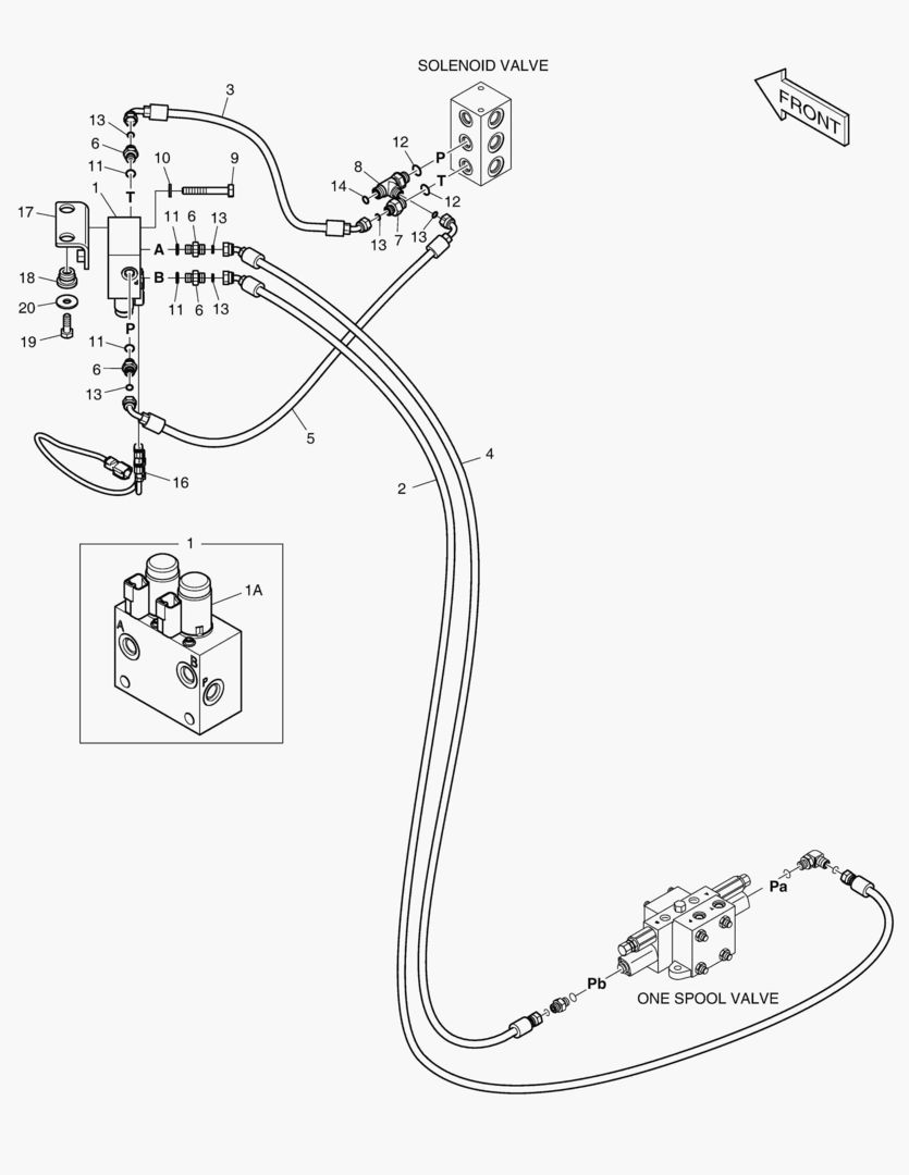 ТРУБОПРОВОД СЕРВОУПРАВЛЕНИЯ - ВРАЩАЮЩИЙСЯ