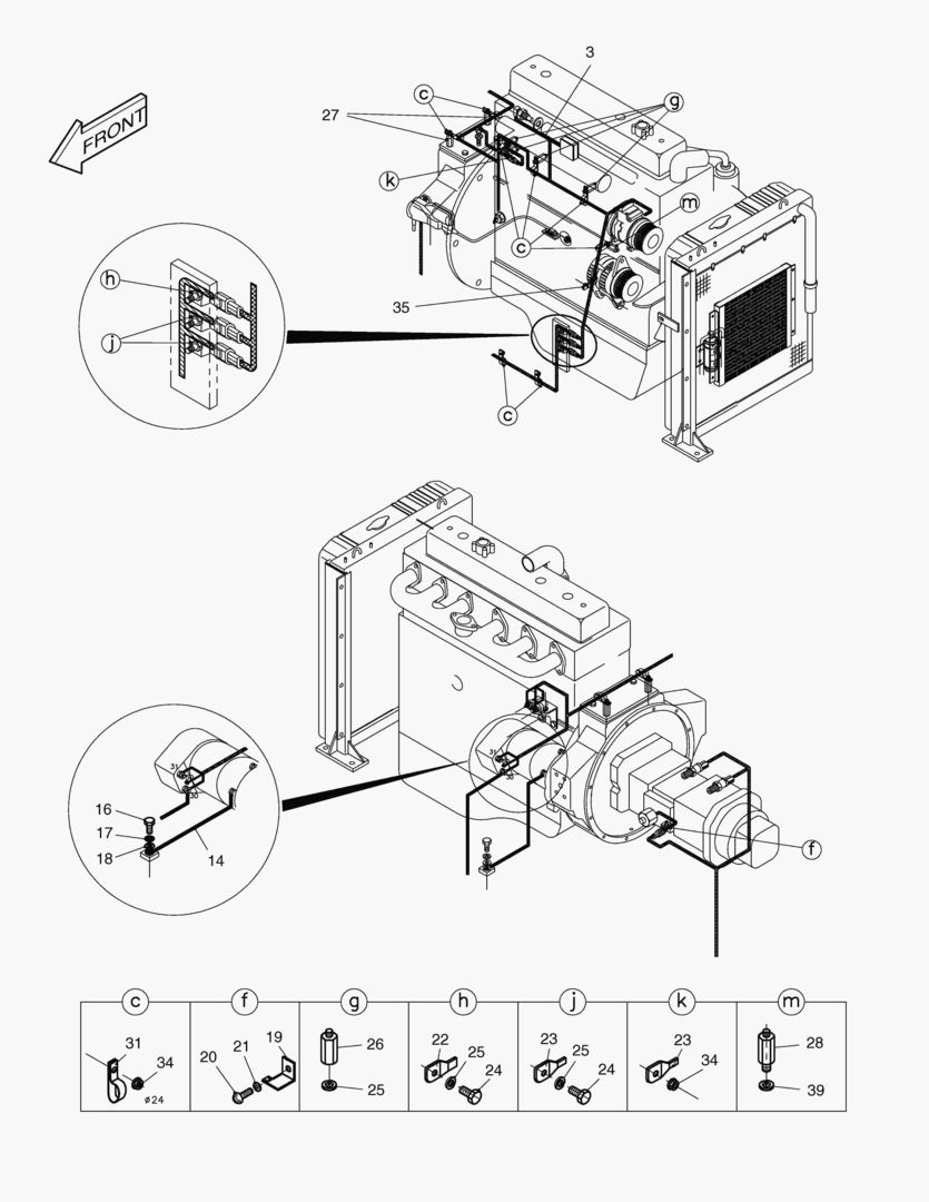 ЭЛЕКТРОПРОВОДКА(3)-ДВИГАТЕЛЬ