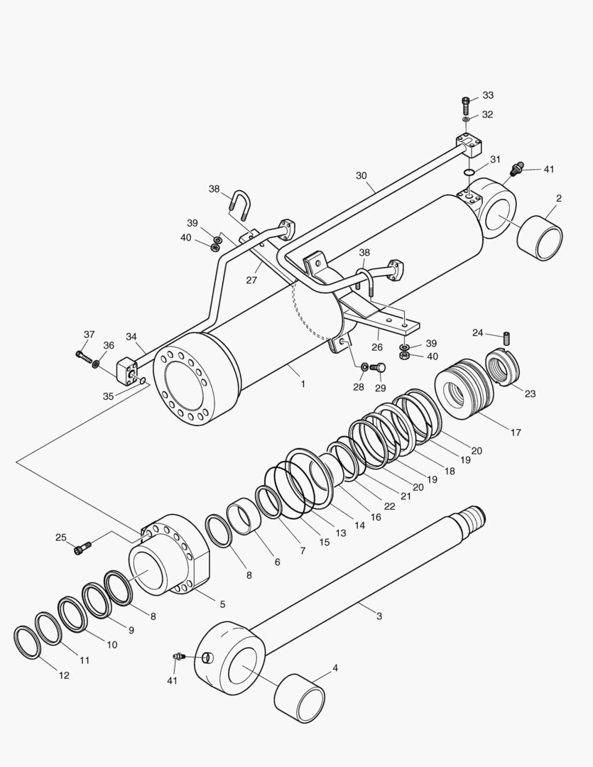 ЦИЛИНДР СТРЕЛЫ С ИЗМЕНЯЕМОЙ ГЕОМЕТРИЕЙ