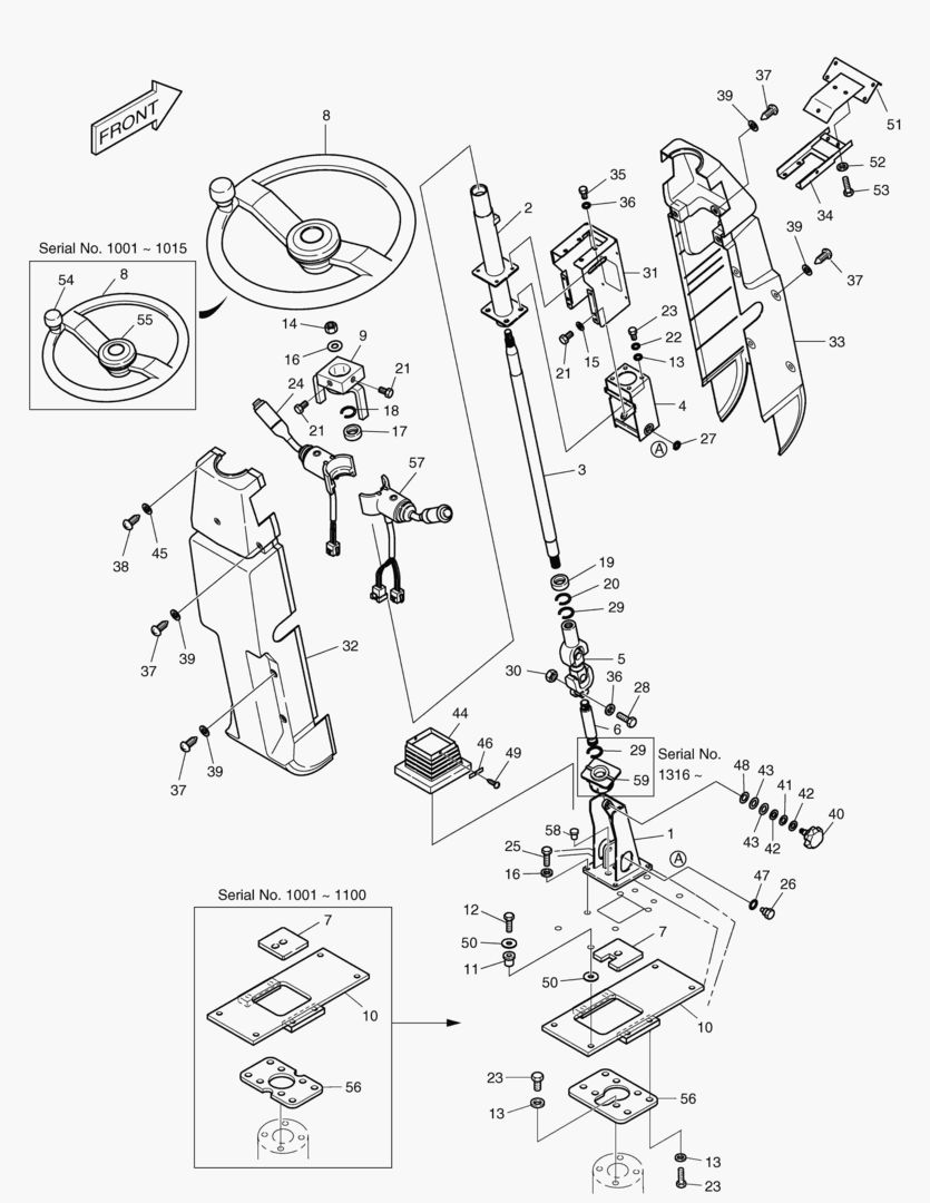 РУЛЕВОЕ УПРАВЛЕНИЕ В СБОРЕ