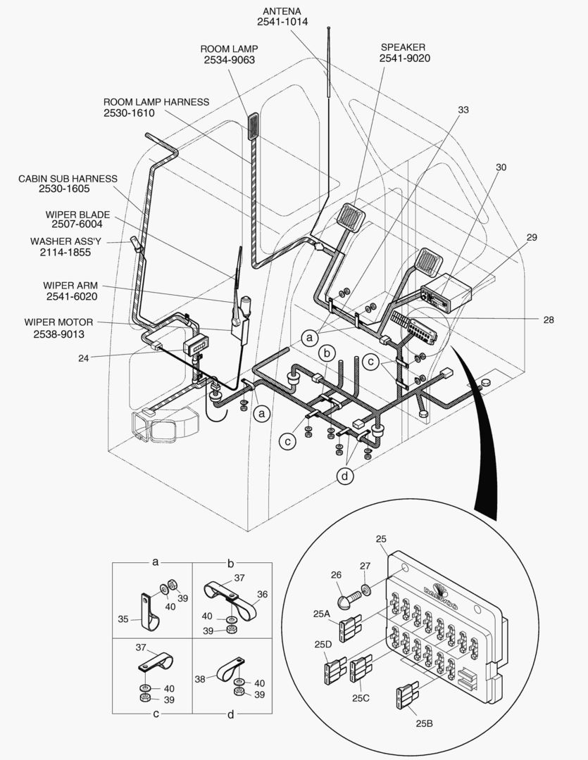ЭЛЕКТРИЧЕСКИЕ ЗАПЧАСТИ(3)-КАБИНА